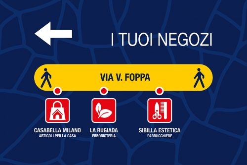Negozi freccia dx
