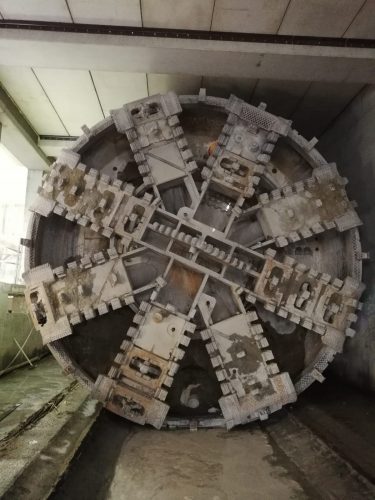 Inizio traslazione tbm pari st foppa