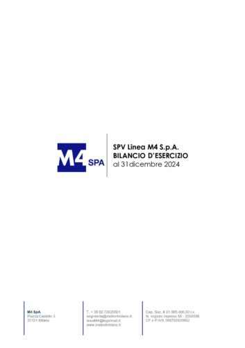 M4 fascicolo di bilancio 31.12.2024 con relazione collegio sindacale e relazione società di revisione